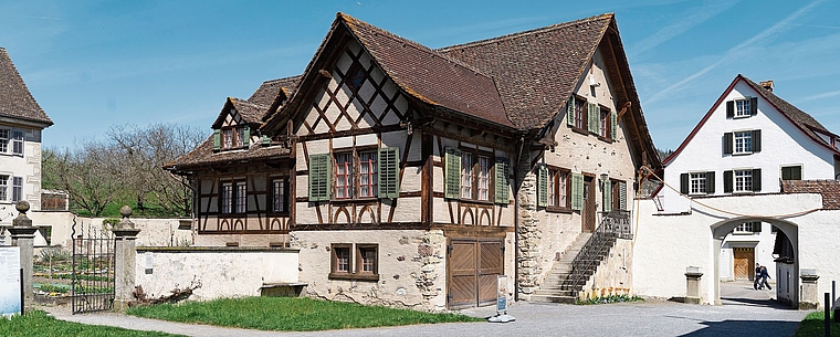 Das Riegelhaus liegt innerhalb der Klosteranlage. Raphaël Dupain/Archiv