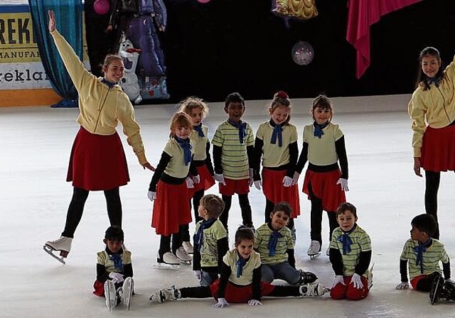 Schon die Kleinsten zeigten Grossartiges bei «Disney on Ice». Rinaldo Feusi