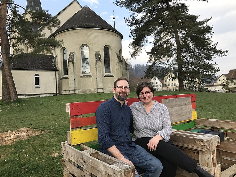 Benjamin und Jacqueline Meier sind die neuen Pfarreiseelsorger der Seelsorgeeinheit Neuenhof, Killwangen und Spreitenbach. zVg