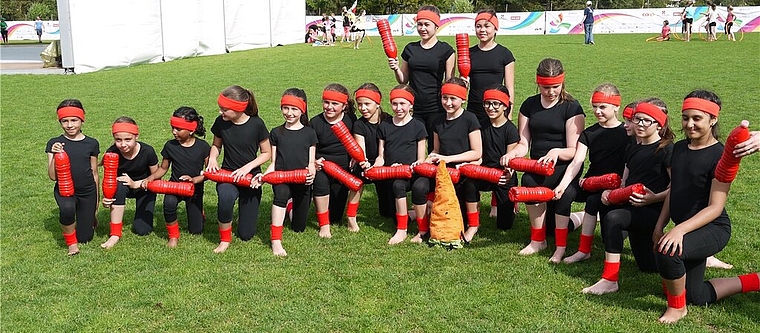 JugendTurnen Neuenhof hat sich am Eidgenössischen Turnfest behauptet. Foto: zVg
