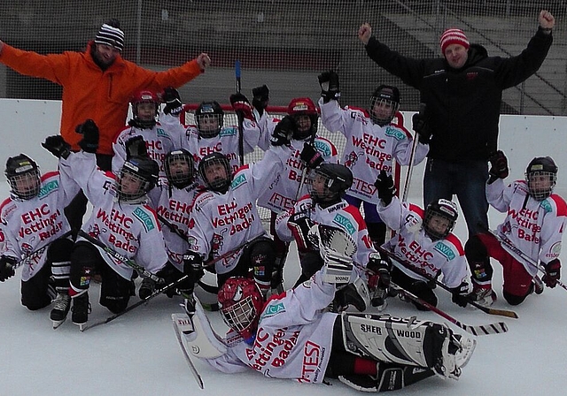 Viel Spass und Sport beim Bambini-Eishockeyturnier der Argovia Stars im Tägi. Foto: zVg