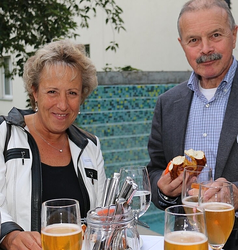 Sandra Frauenfelder und Robert Sailer.
