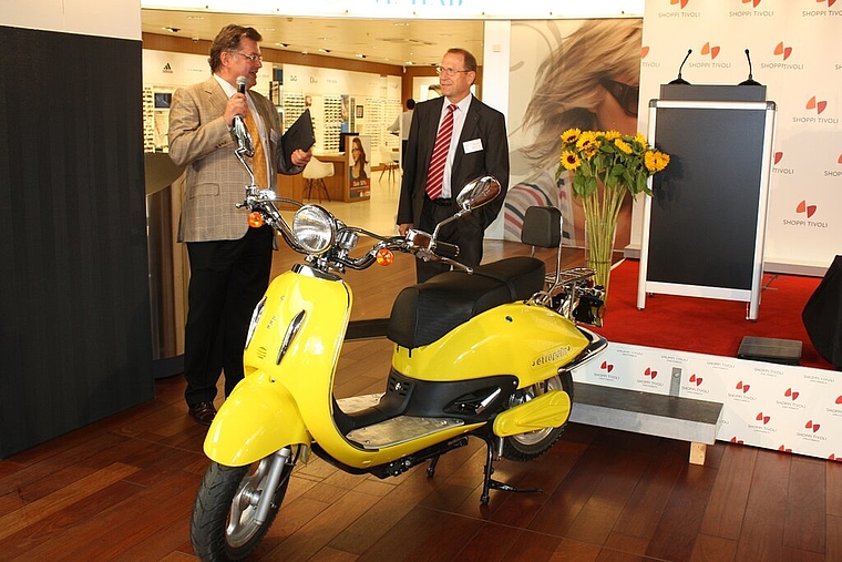 Thomas Kurer (li.) und Peter C. Beyeler anlässlich des Eröffnungsevents.  cfr