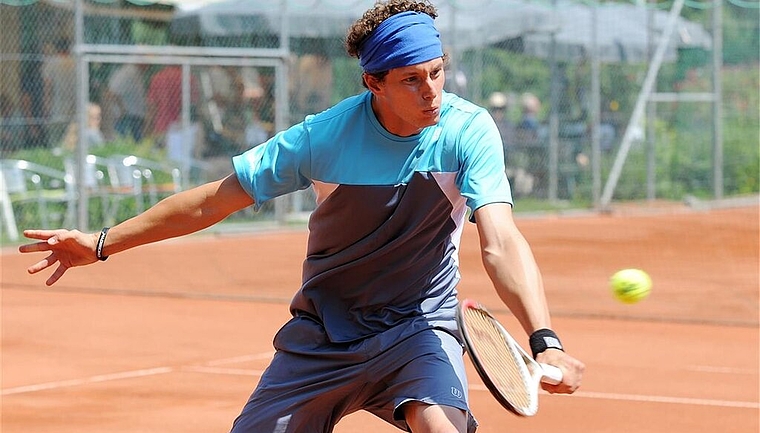 Alexander Sadecky, die aktuelle Nr. 12 der Schweizer Tennisrangliste.Foto: zVg
