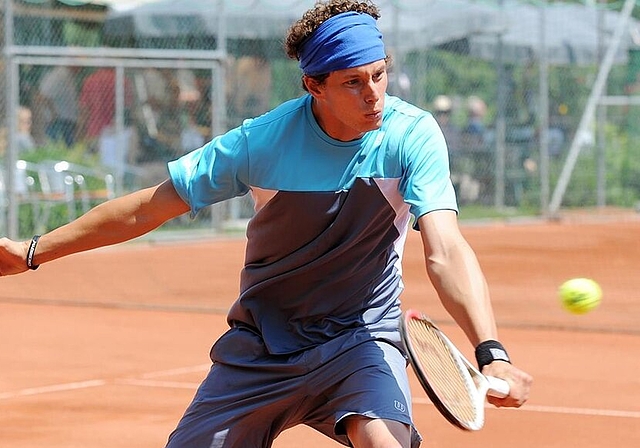 Alexander Sadecky, die aktuelle Nr. 12 der Schweizer Tennisrangliste.Foto: zVg