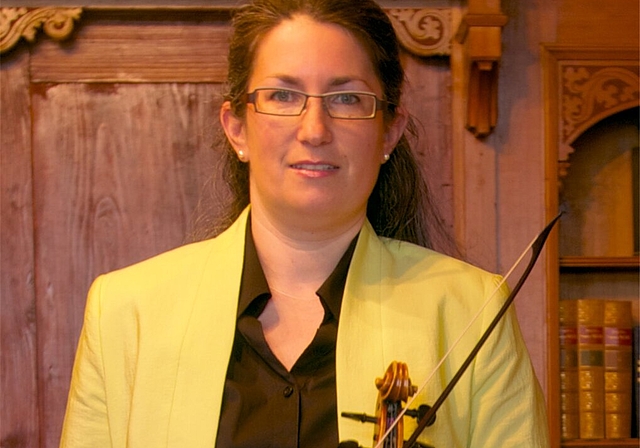 Solistin Eva Noth wird jüdische Musik spielen. Foto: zVg