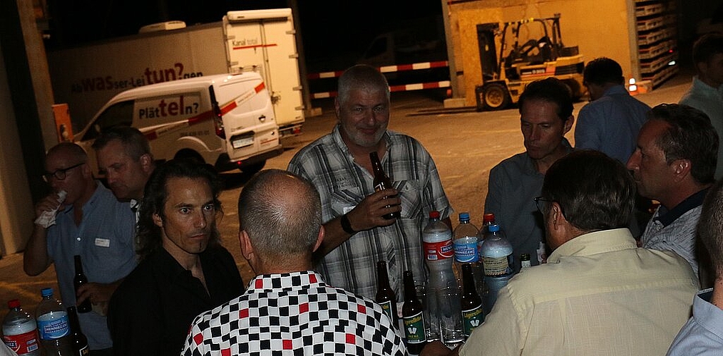 Werkhof-Talk in den Räumlichkeiten der Hächler AG, organisiert durch den Handels- und Gewerbeverein Wettingen (HGV). bär
