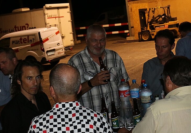 Werkhof-Talk in den Räumlichkeiten der Hächler AG, organisiert durch den Handels- und Gewerbeverein Wettingen (HGV). bär

