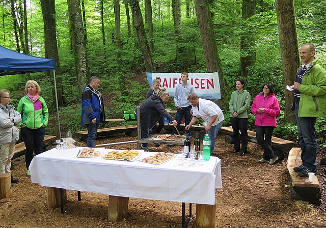 Der Grillplatz ist eingeweiht. Foto: ska 