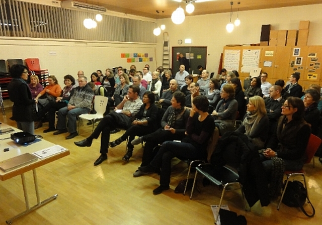 Die Veranstaltung war sehr gut besucht.  Foto: cb