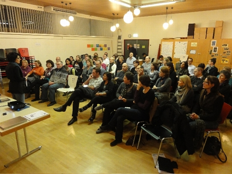 Die Veranstaltung war sehr gut besucht. Foto: cb