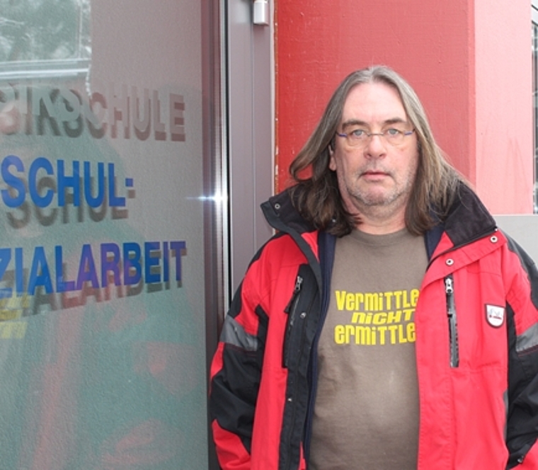 Franz Kohler ist seit Januar als zusätzlicher Schulsozialarbeiter tätig.Foto: bär