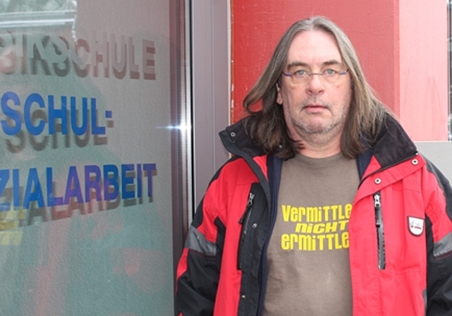 Franz Kohler ist seit Januar als zusätzlicher Schulsozialarbeiter tätig.Foto: bär
