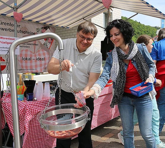 Martin Spühler <em>und Daniela Denia.</em>
