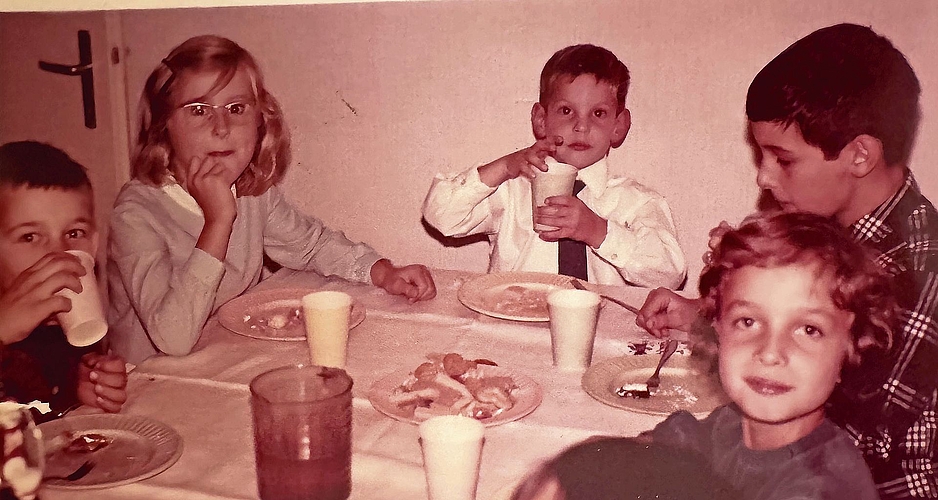 Kindergeburtstag: Hier wurde gemeinsam gefeiert.   zVg