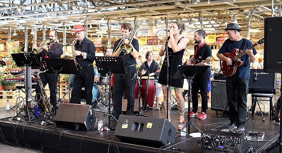 Live-Musik <em>hören während des Einkaufs. zVg</em>
