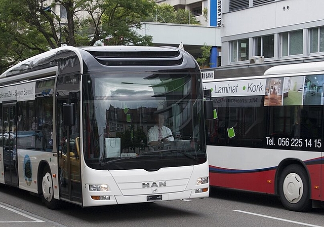 Neue Buslinie führt vom Bahnhof Wettingenzum Kantonsspital Baden. Foto: Archiv