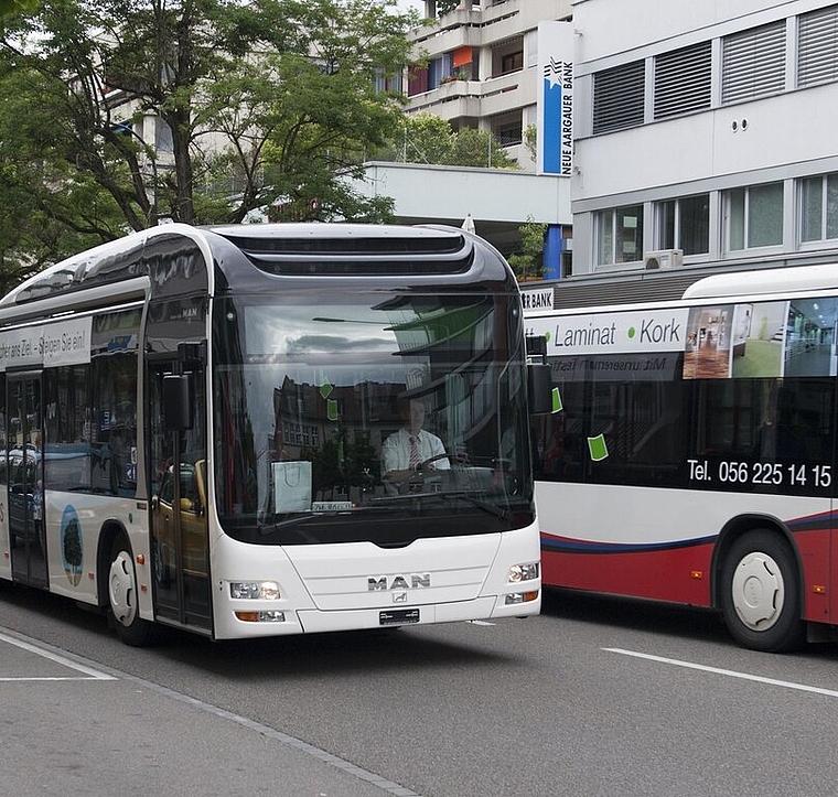 Neue Buslinie führt vom Bahnhof Wettingenzum Kantonsspital Baden. Foto: Archiv