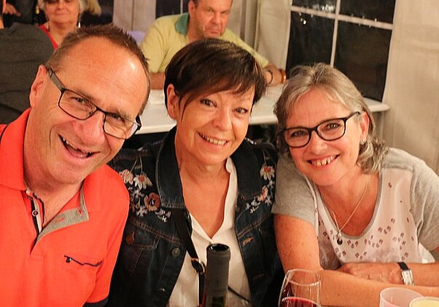 Kurt Müller <em>in Festlaune.</em>
