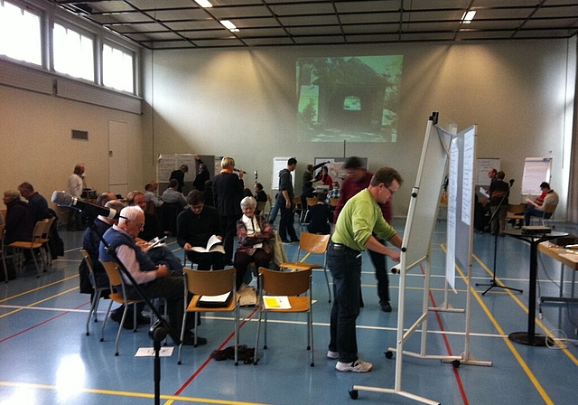 Die Neuenhofer beginnen am Forum, in neue Richtungen zu denken. Foto: ska