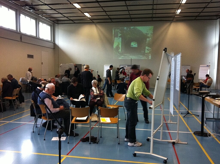 Die Neuenhofer beginnen am Forum, in neue Richtungen zu denken. Foto: ska