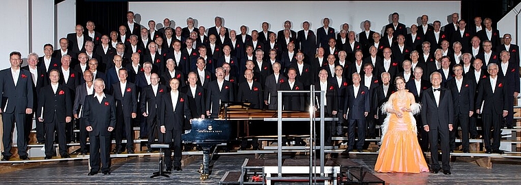 Ehrendirigent Herbert Bucher verabschiedete sich mit einem beeindruckenden Konzert. Foto: MALO Fotodesign