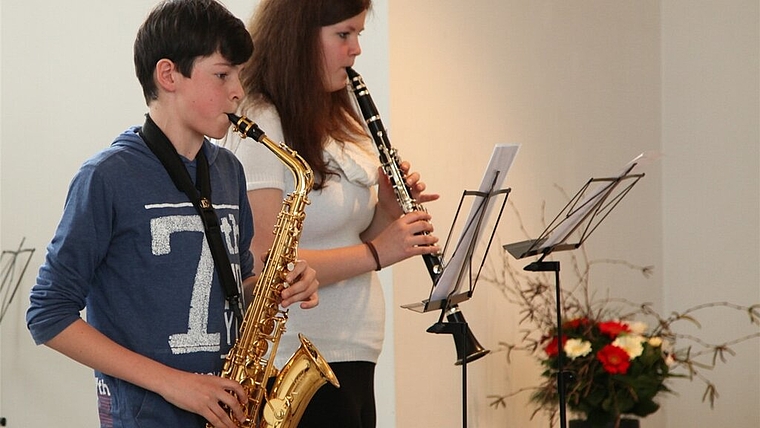 Die Musikschülerinnen und -schüler freuen sich, ihr Erlerntes am Sonntag, 15. März, dem Publikum zu präsentieren. Foto: zVg