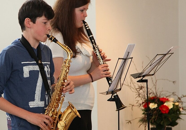 Die Musikschülerinnen und -schüler freuen sich, ihr Erlerntes am Sonntag, 15. März, dem Publikum zu präsentieren. Foto: zVg 