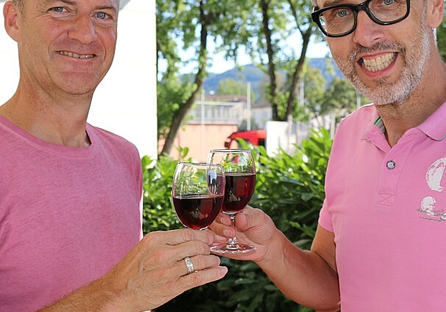 Roland Michel (l.) ist Präsident des Verwaltungsrats und Marco Bieri der Geschäftsleiter.Melanie Bär