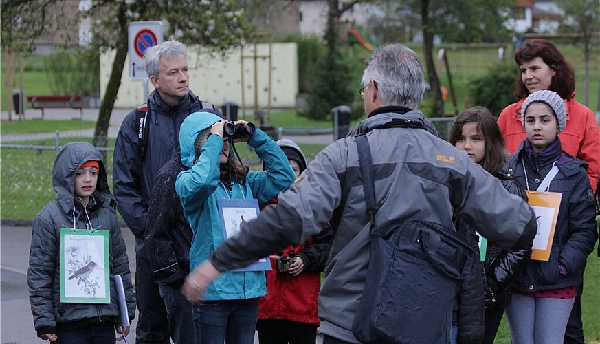 Für die Schülerinnen und Schüler der 4. Klasse gab es viel Spannendes zu hören und zu sehen. Fotos: zVg
