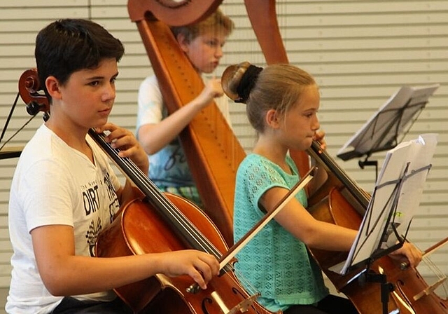 Die Musikschüler begeisterten. Foto: zVg 
