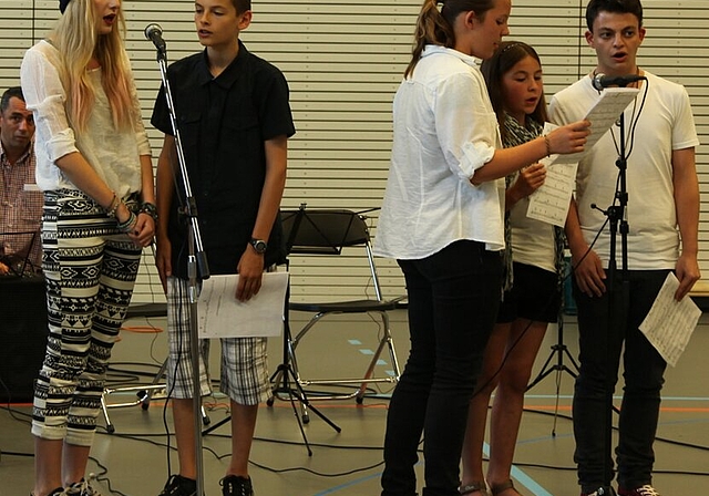 Die Musikschülerinnen und -schüler boten dem Publikum ein abwechslungsreiches Programm. Foto: zVgDie Musikschülerinnen und -schüler boten dem Publikum ein abwechslungsreiches Programm. Foto: zVg