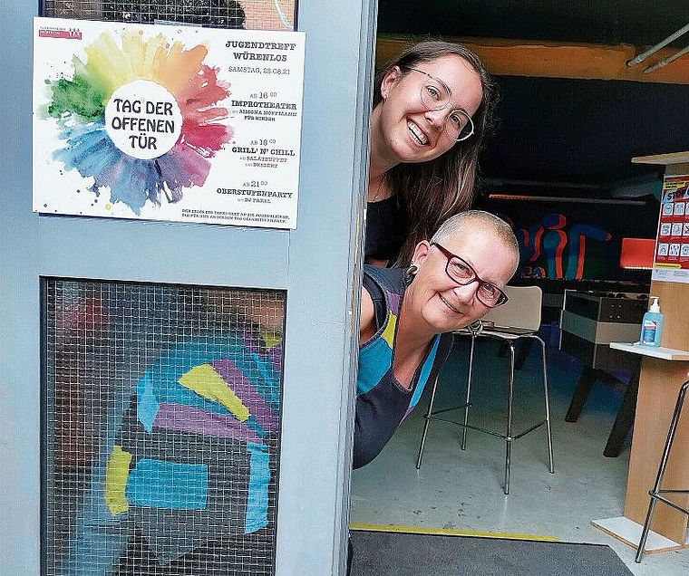 Freuen sich auf den Tag der offenen Tür: Fabienne Roth (oben) und Manuela Gauch. (Bild: zVg)