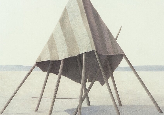 Ausstellung Martin Ruf im Gluri-Suter-Huus.Zeichnung: zVg