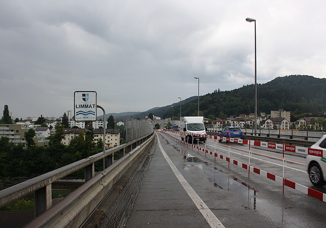 Nach 50 Jahren muss die Limmatbrücke erstmals erneuert werden. Sibylle Egloff. Sibylle Egloff
