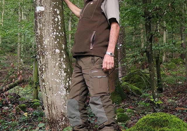 Philipp Vock in «seinem» geliebten Wald. Foto: ska