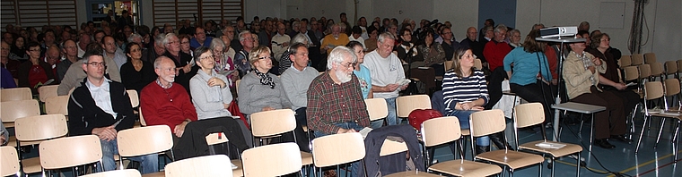 233 Stimmbürgerinnen und Stimmbürger nahmen an der Gemeindeversammlung teil. Foto: bär