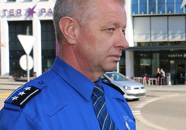Roland Jenni, <em>Polizeichef. AZ Archiv</em>