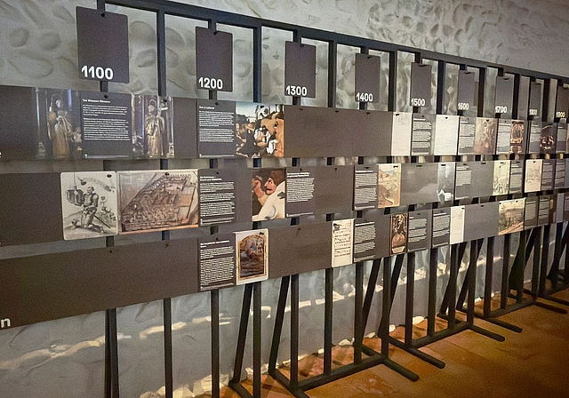 Die Ausstellung im Parlatorium ist wieder geöffnet. 