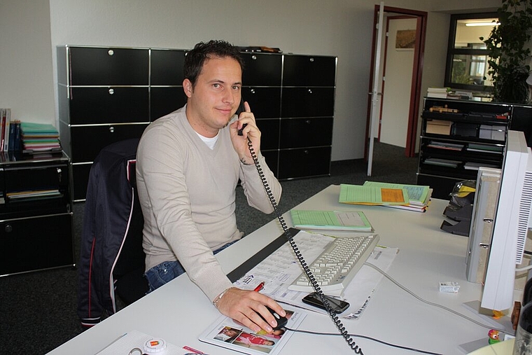Raffaele Briamonte ist sichtlich erfreut über seine Wahl. Foto: zVg