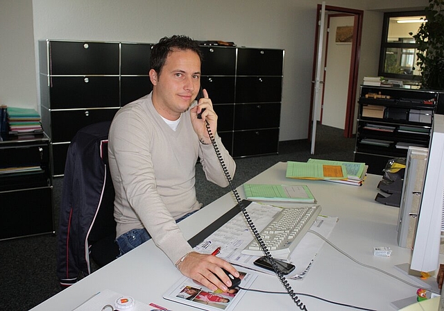 Raffaele Briamonte ist sichtlich erfreut über seine Wahl. Foto: zVg
