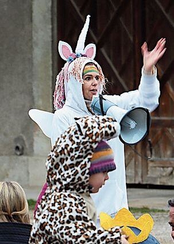 Achtung, es geht los! Auf Kommando zogen die Massen fort. Rinaldo Feusi
