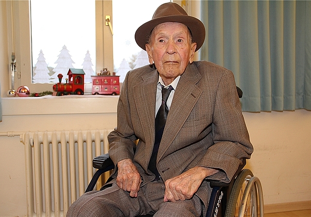 Robert Frei feierte am 10. Dezember seinen 100. Geburtstag. Foto: cf ]]>