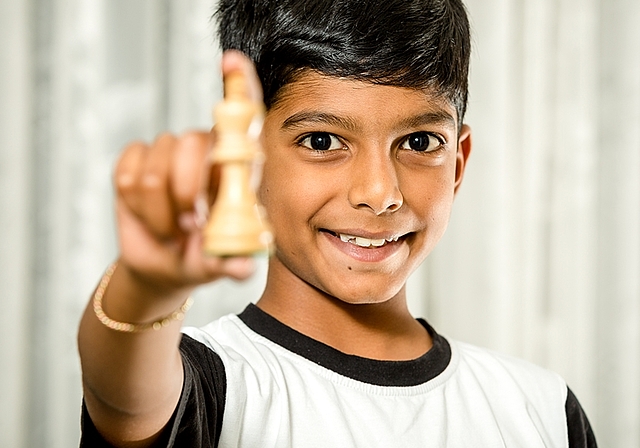 Aryan Anand ist erst neun und spielt bereits Schach wie ein Grosser. Sandra Ardizzone