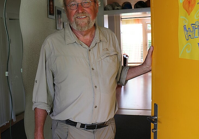 Klösterli-Heimleiter Sander van Riemsdijk freut sich aufs Sommerfest. Foto: bär