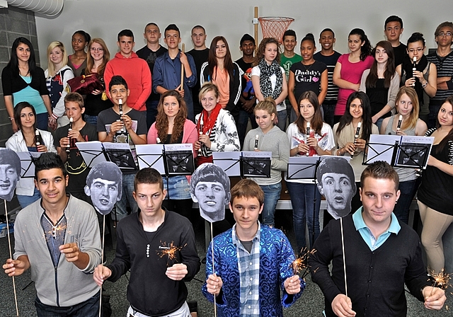 3. Klasse der Realschule Neuenhof hat Kulturpreis gewonnen. Foto: zVg