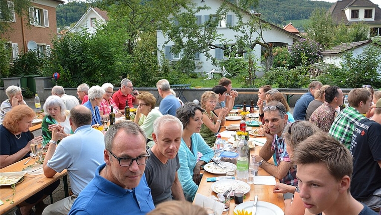 Quartierfest: Das berühmte Austrassenfest, das vor 30 Jahren erstmals stattfand.Foto. zVg