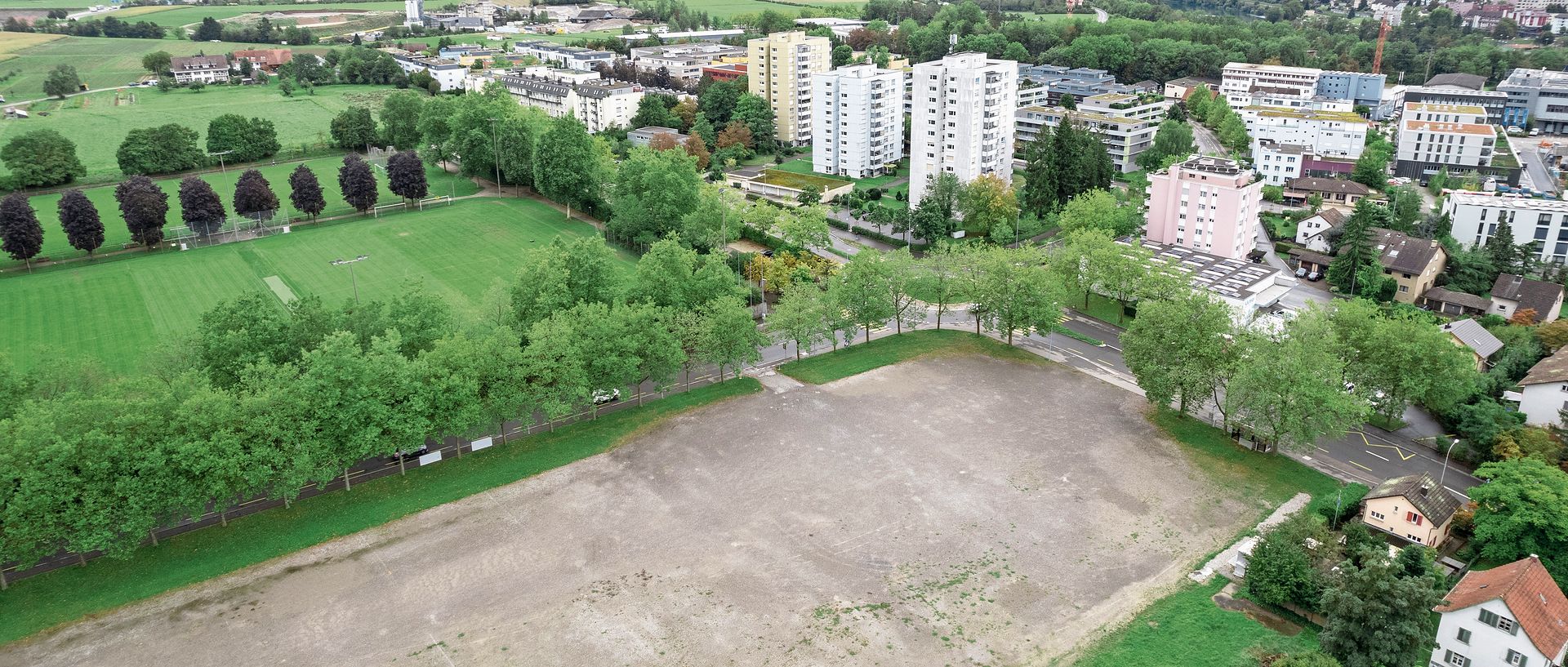 Auf der Zirkuswiese soll eine Containersiedlung für Asylsuchende erstellt werden.  Sandra Ardizzone/Archiv
