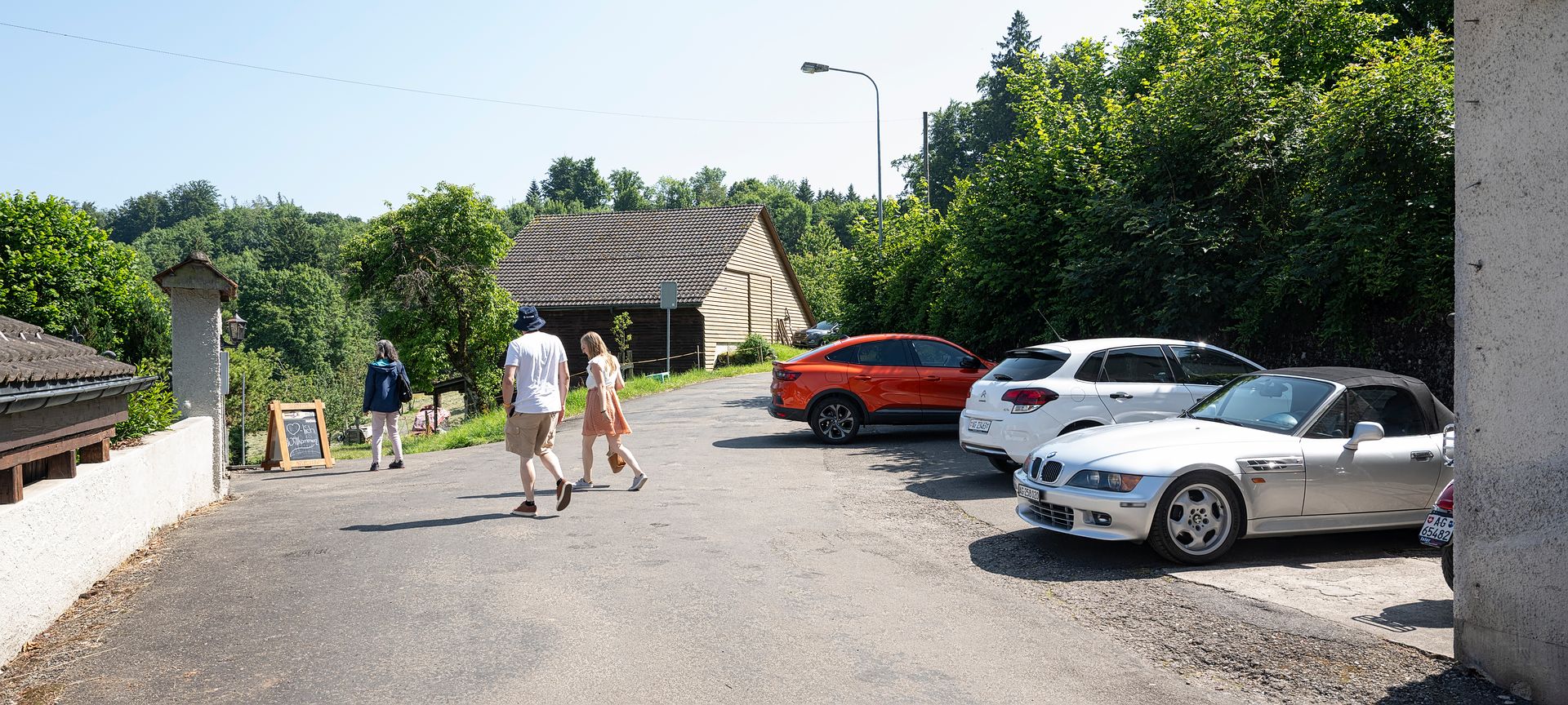 Die Strasse zum Restaurant Rüsler wird nächstes Jahr saniert und ist dann nicht befahrbar. Archiv/Alex Spichale Die Strasse zum Restaurant Rüsler wird nächstes Jahr saniert und ist dann nicht befahrbar. Archiv/Alex Spichale