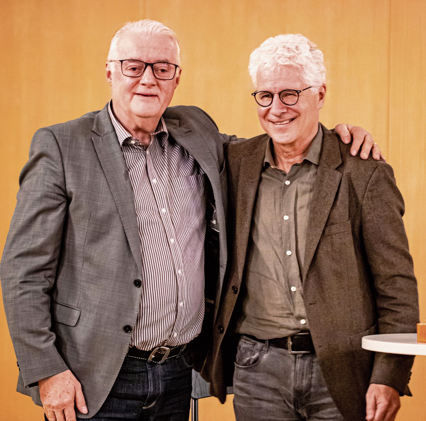 Abschied Gemeindeammann Roland Kuster (l.) und sein Vize Markus Maibach an ihrer letzten Ratssitzung. Roger Egloff Abschied Gemeindeammann Roland Kuster (l.) und sein Vize Markus Maibach an ihrer letzten Ratssitzung. Roger Egloff